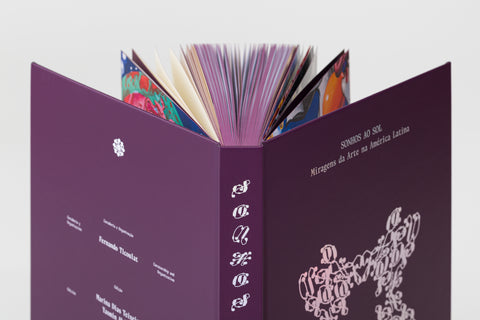 Detalhe da capa do livro Sonhos ao Sol – Miragens da Arte na América Latina